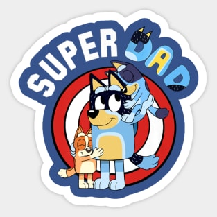 super dad Sticker